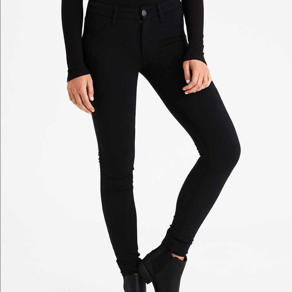 Black American Eagle Jeggings